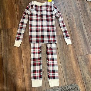 { old navy } Red and Black Plaid Pajama Set